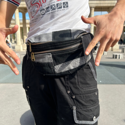 sac banane brick porté