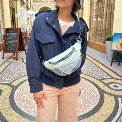 sac banane used porté